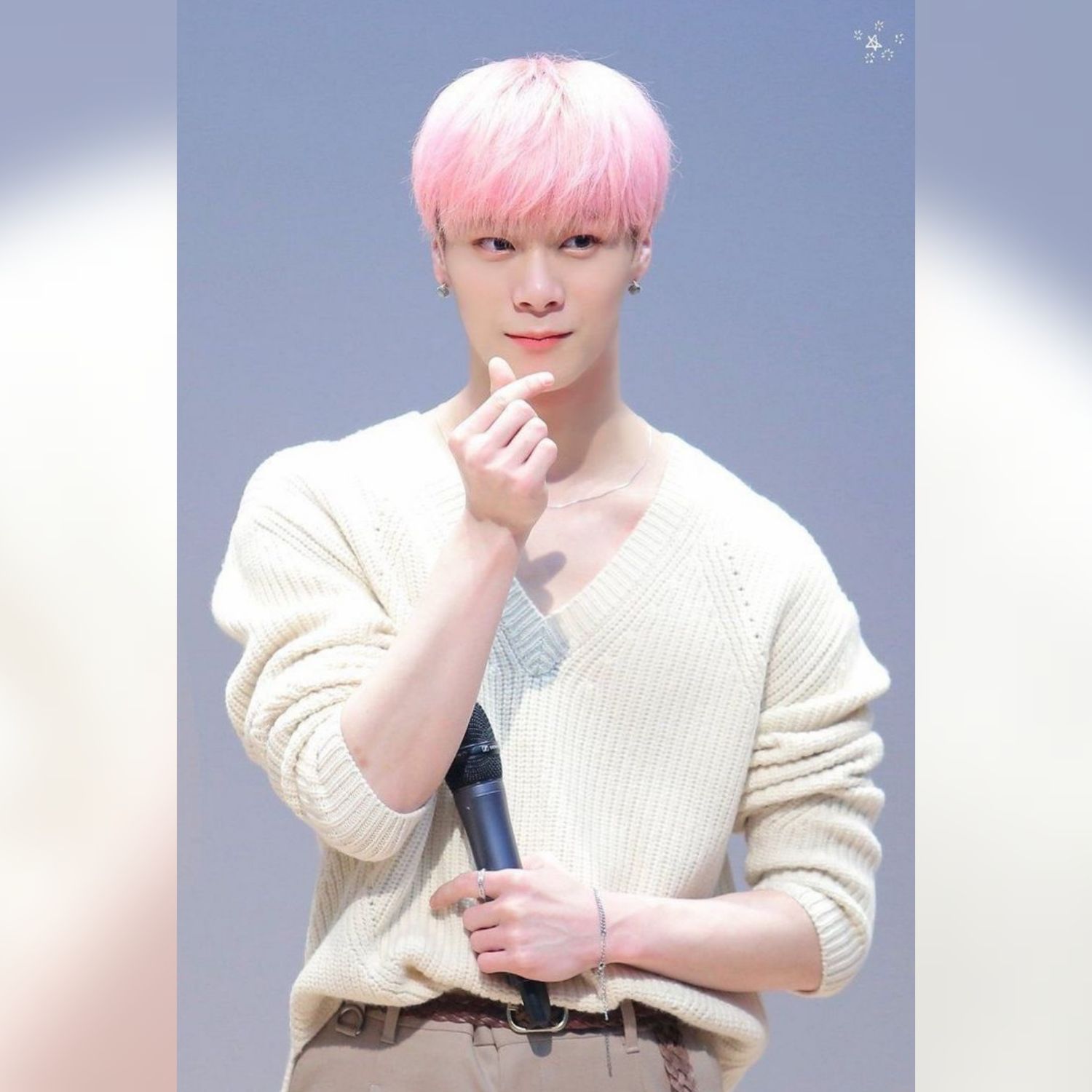 Recent activity shot of Moonbin (ASTRO)