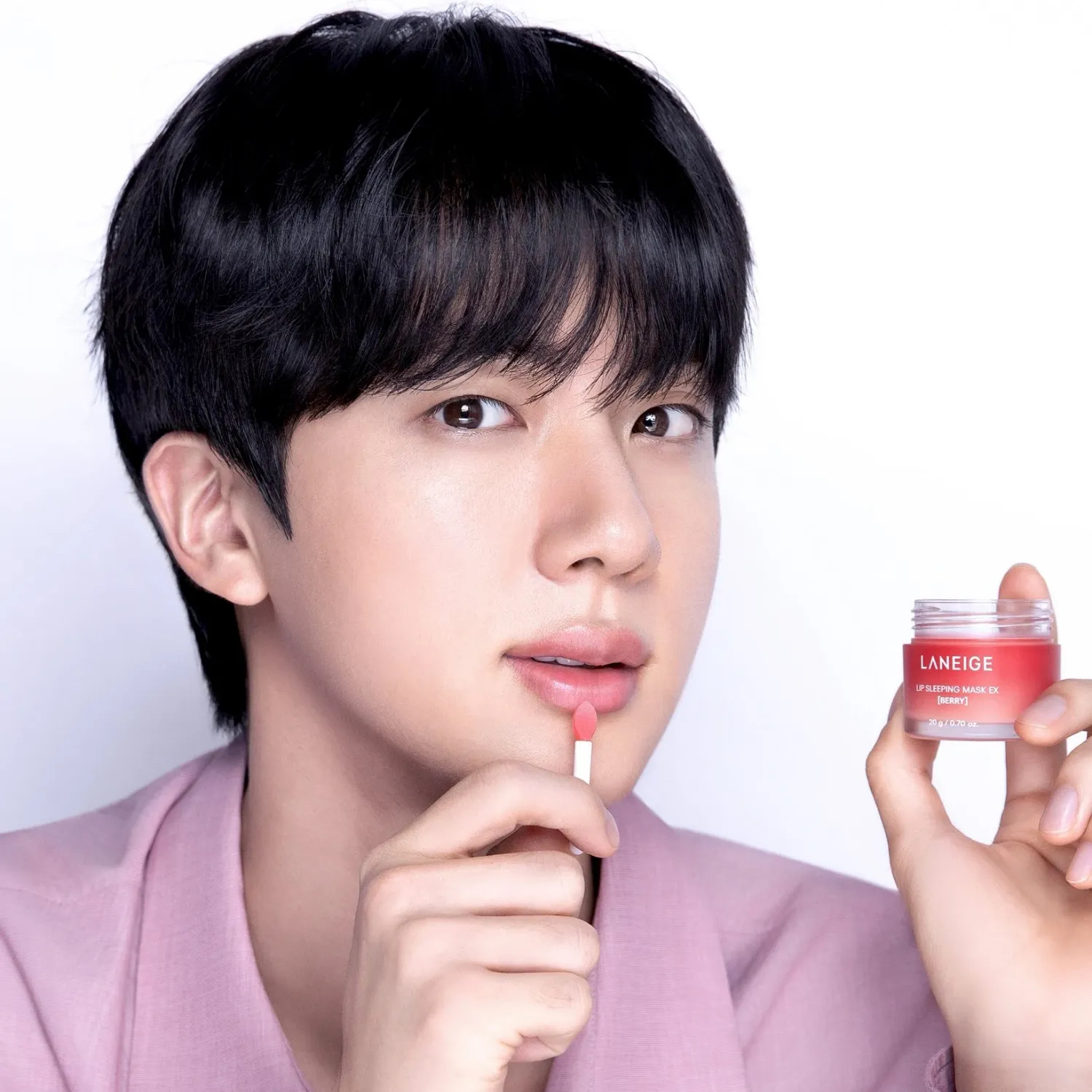 A moment captured by Jin (BTS)'s fan