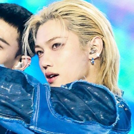 A moment captured by Felix (Stray Kids)'s fan