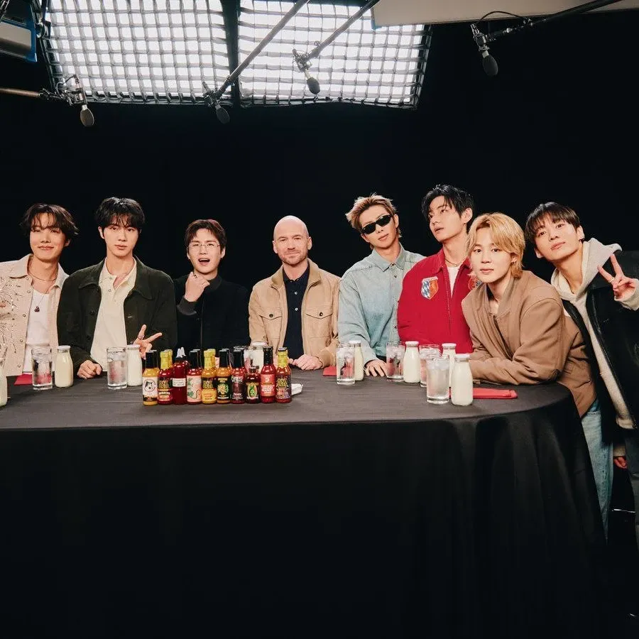 방탄소년단의 비하인드 컷