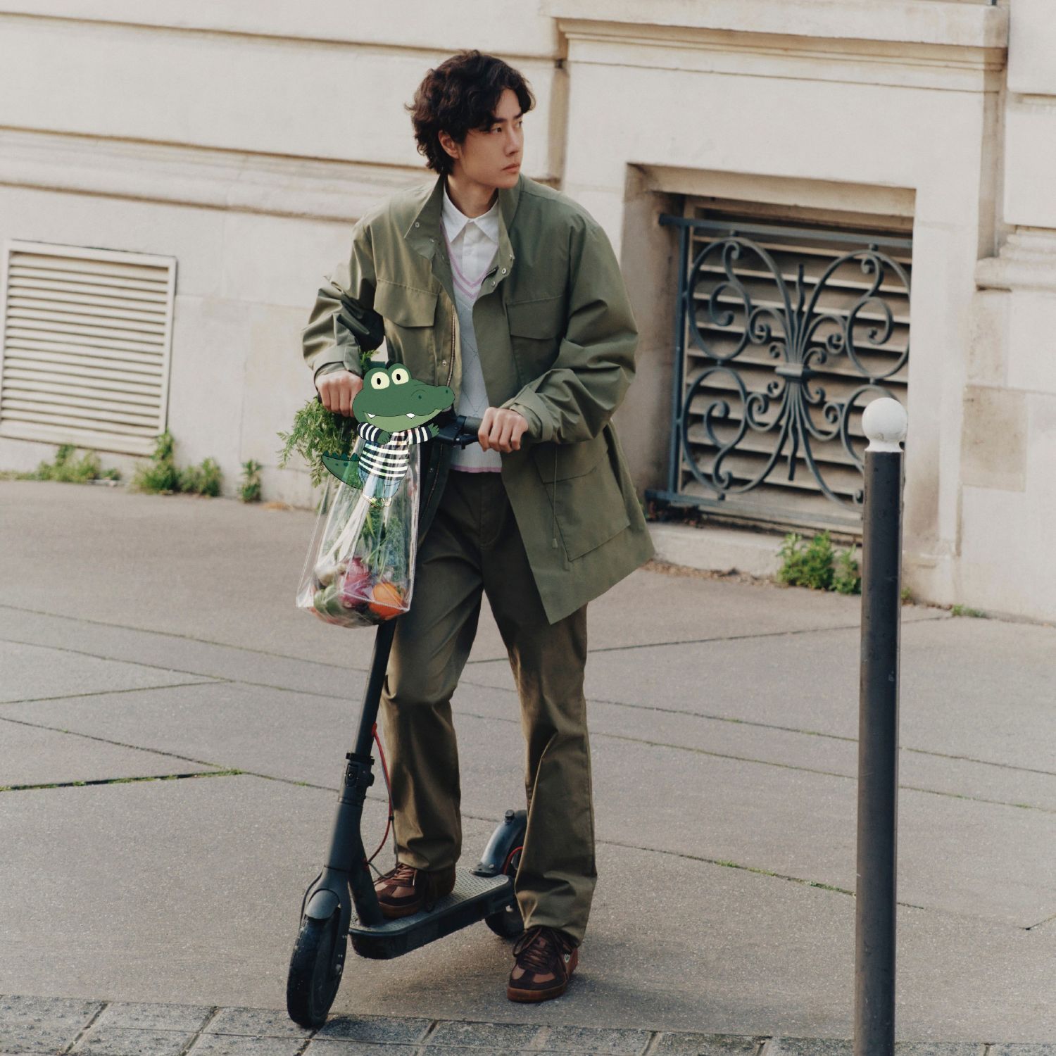 Behind-the-scenes cut of Wang Yibo