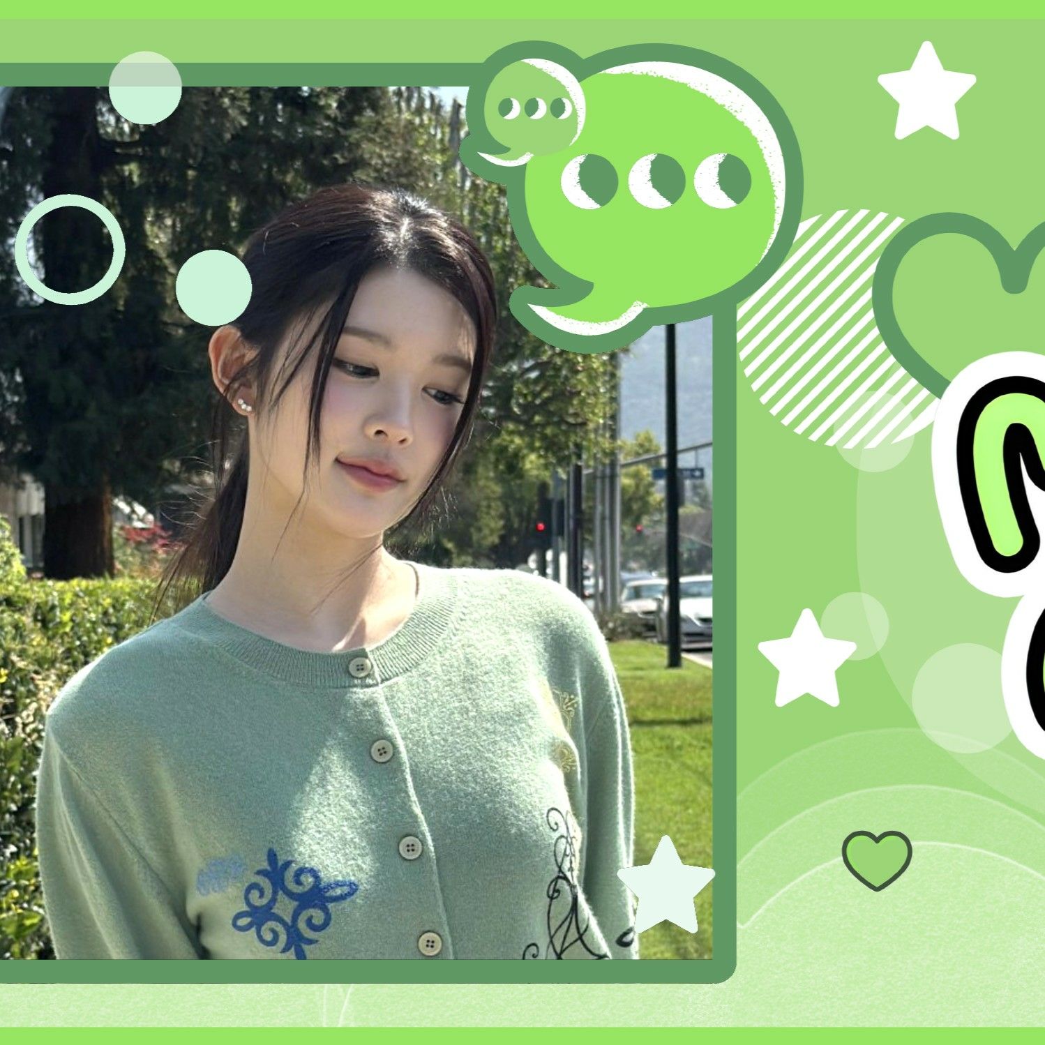 Behind-the-scenes cut of A-na (Hearts2Hearts)