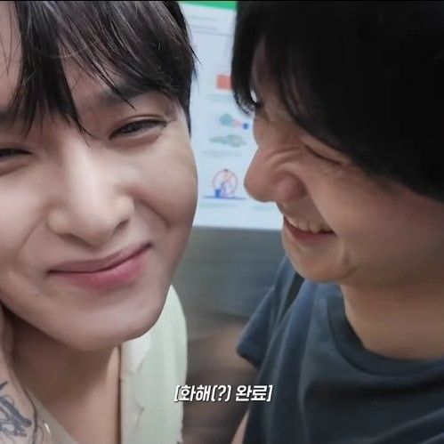 슈퍼주니어의 비하인드 컷