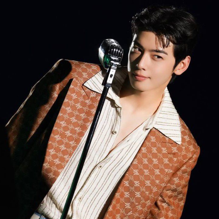 Recent activity shot of Eunwoo (ASTRO)