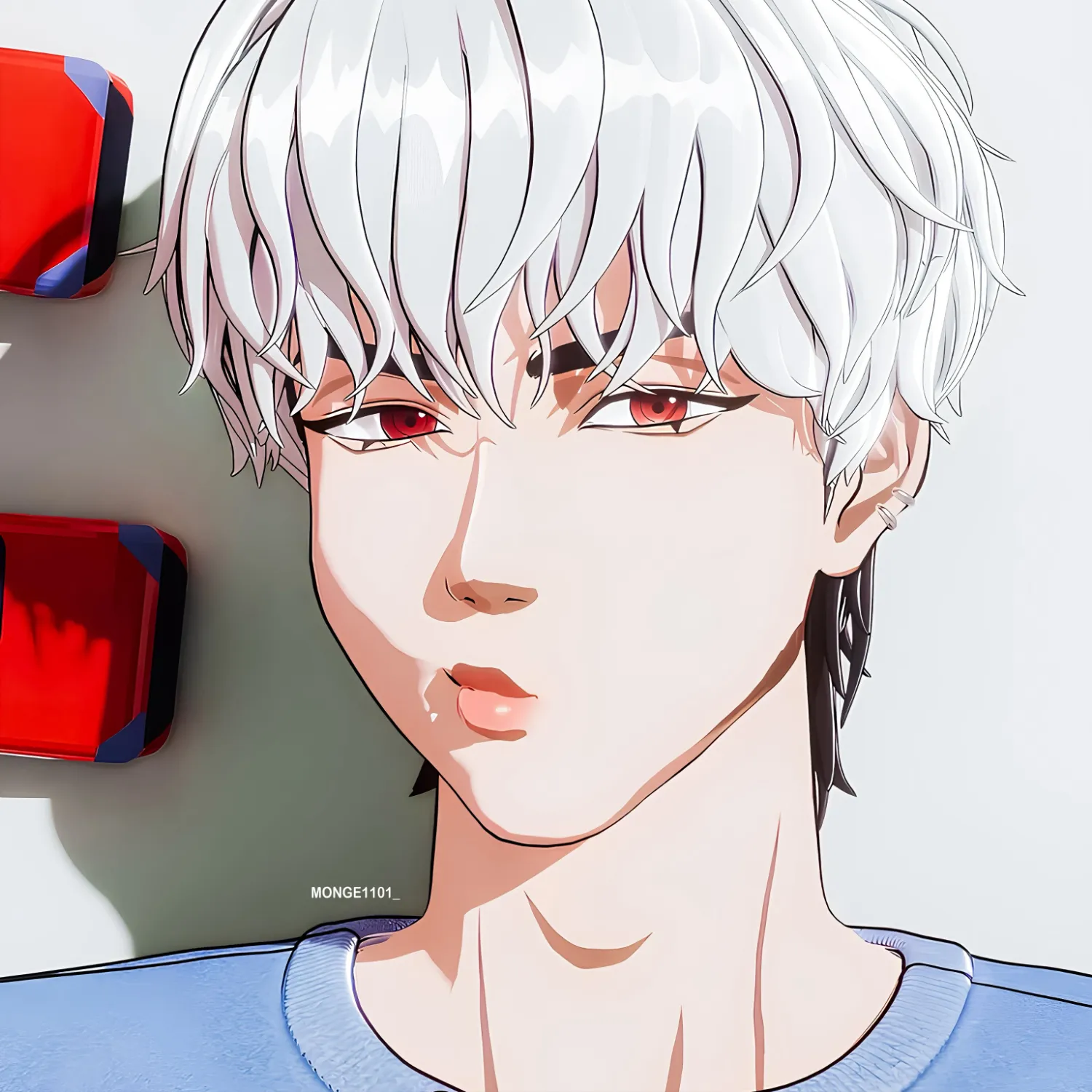 Recent activity shot of Eunho (PLAVE)