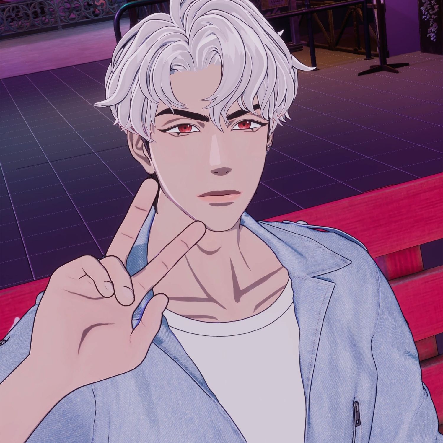 Recent activity shot of Eunho (PLAVE)