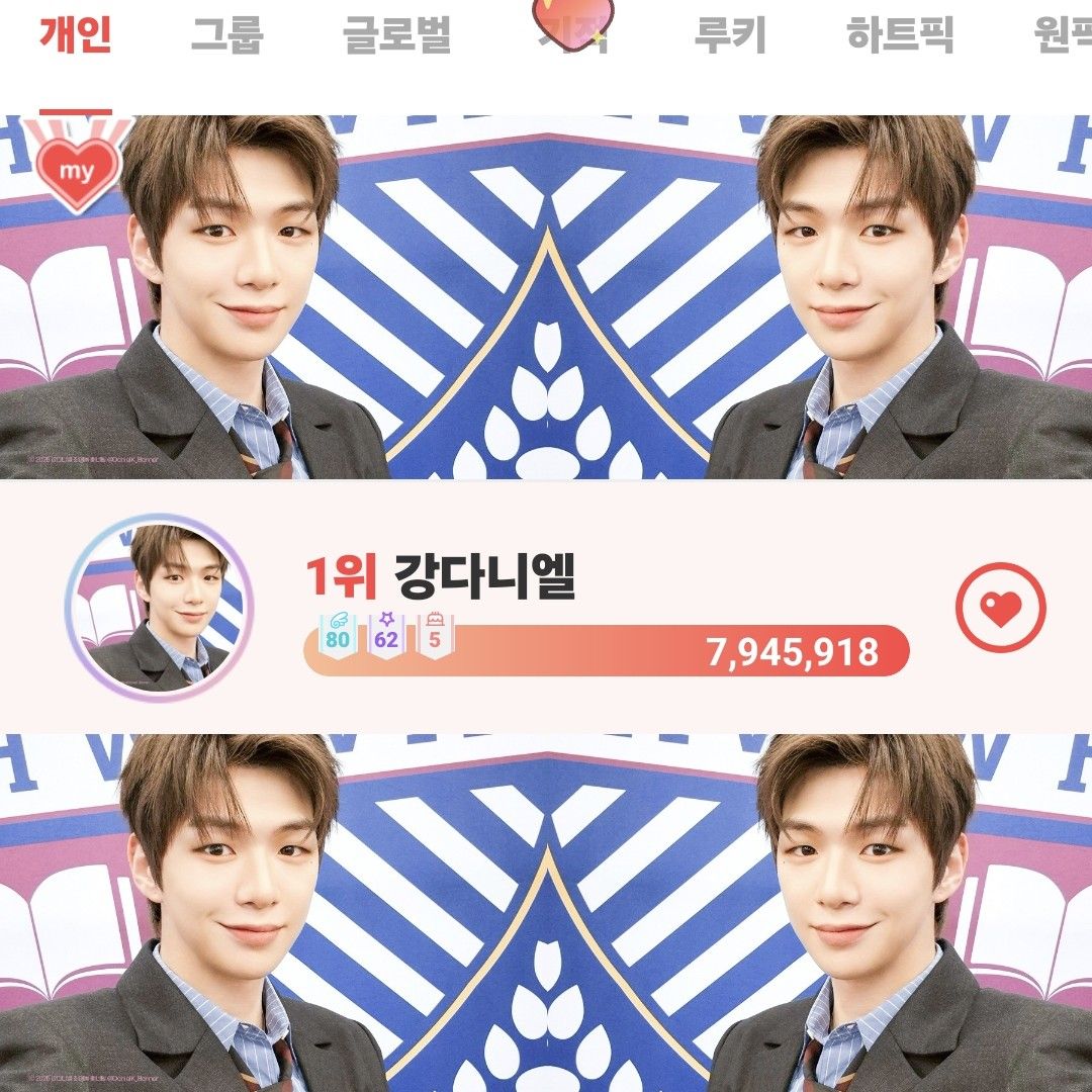 강다니엘의 비하인드 컷