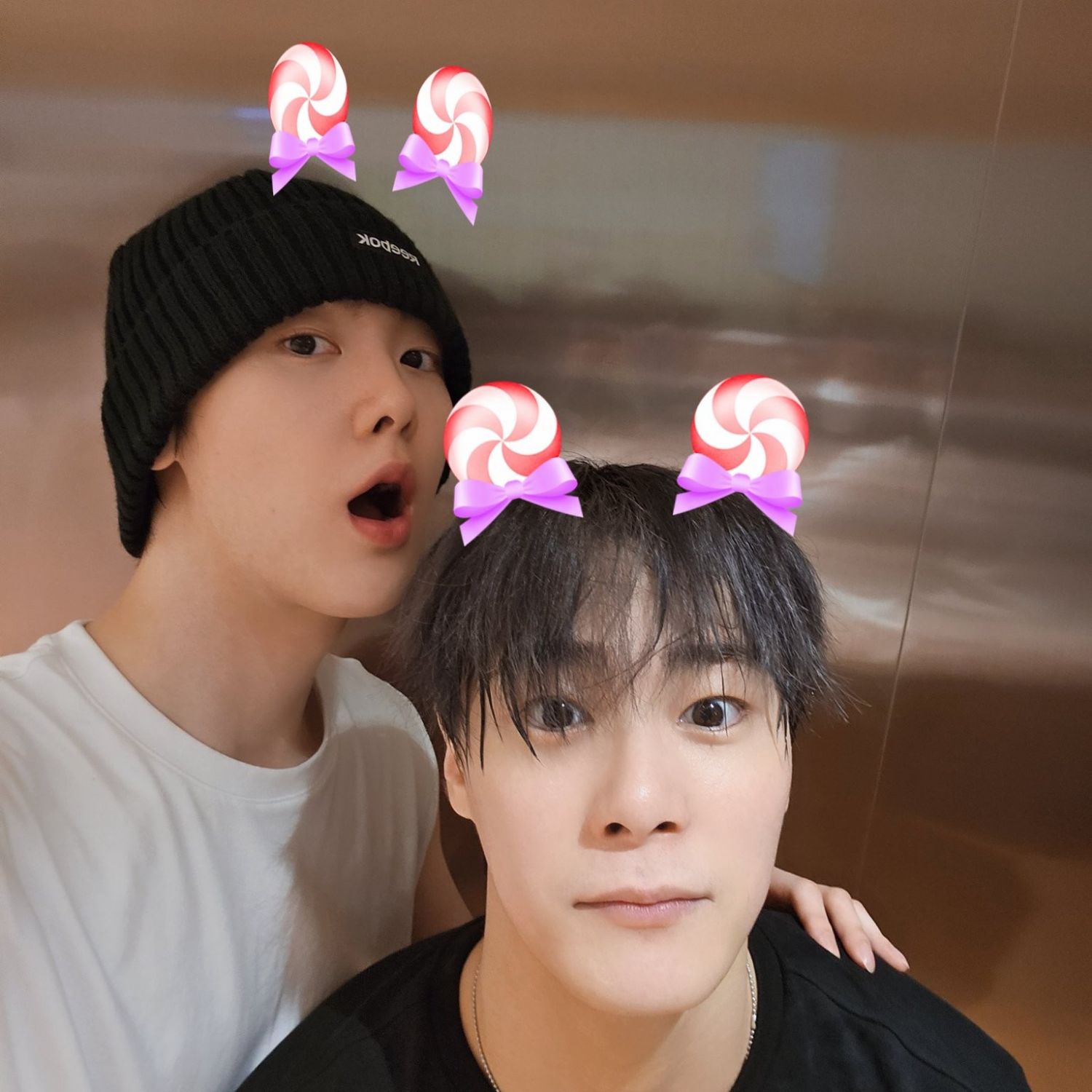 Recent activity shot of Moonbin (ASTRO)