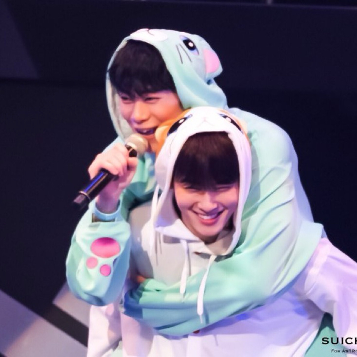 Recent activity shot of Moonbin (ASTRO)