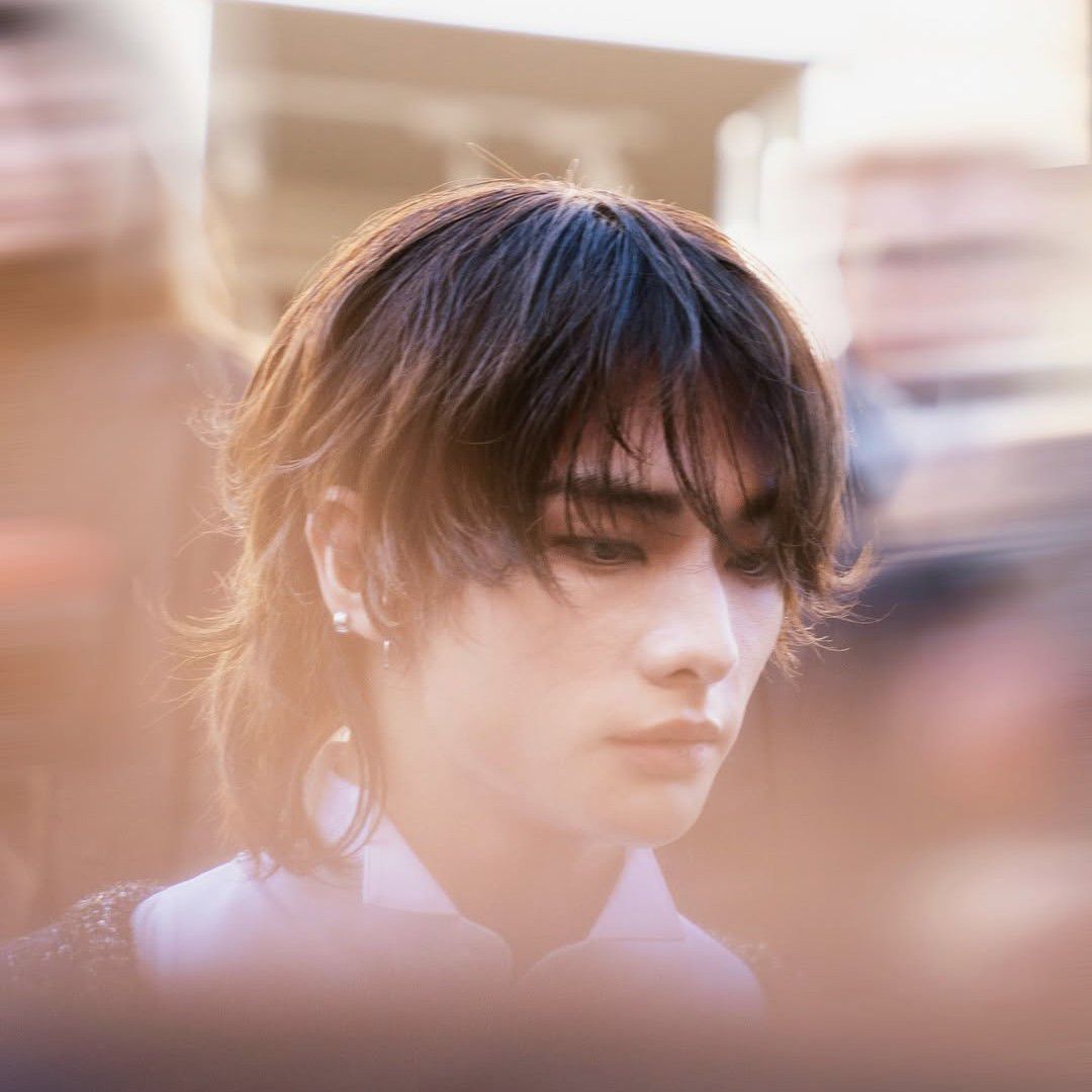 Recent activity shot of Hyunjin (Stray Kids)