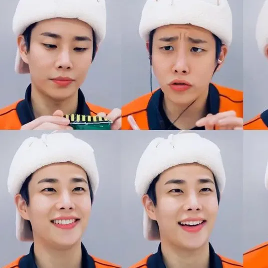 A moment captured by MJ (ASTRO)'s fan