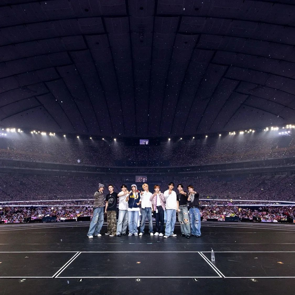 A moment captured by SEVENTEEN's fan