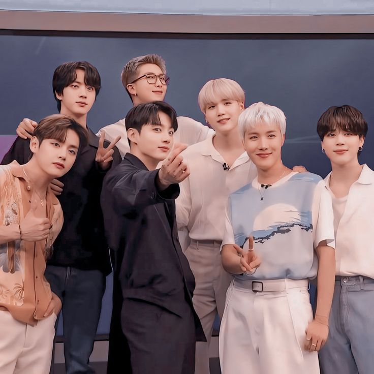 방탄소년단의 비하인드 컷