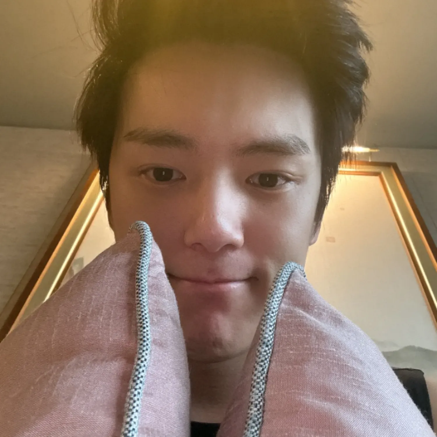 Recent activity shot of Minhyuk (MONSTA X)