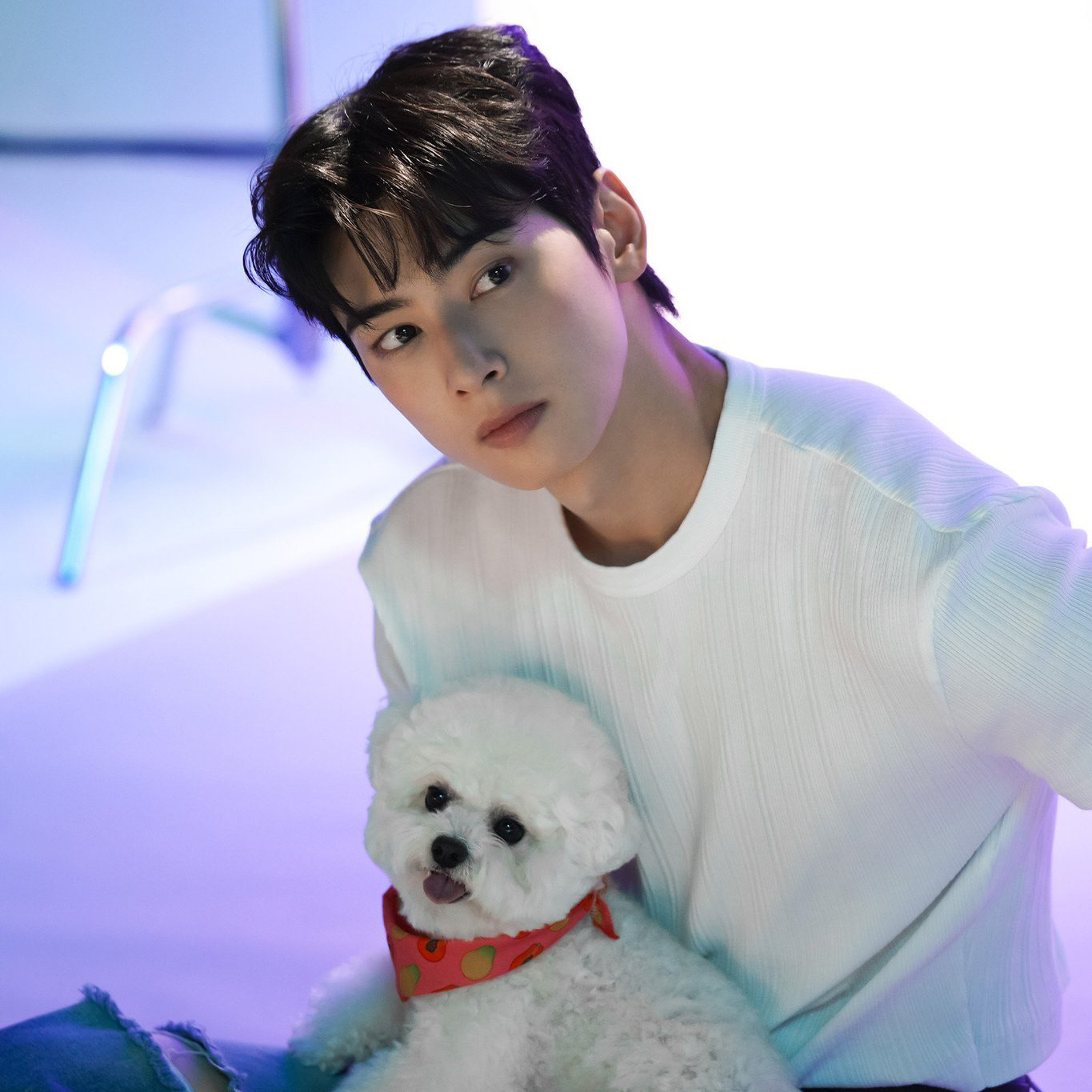 Recent activity shot of Eunwoo (ASTRO)