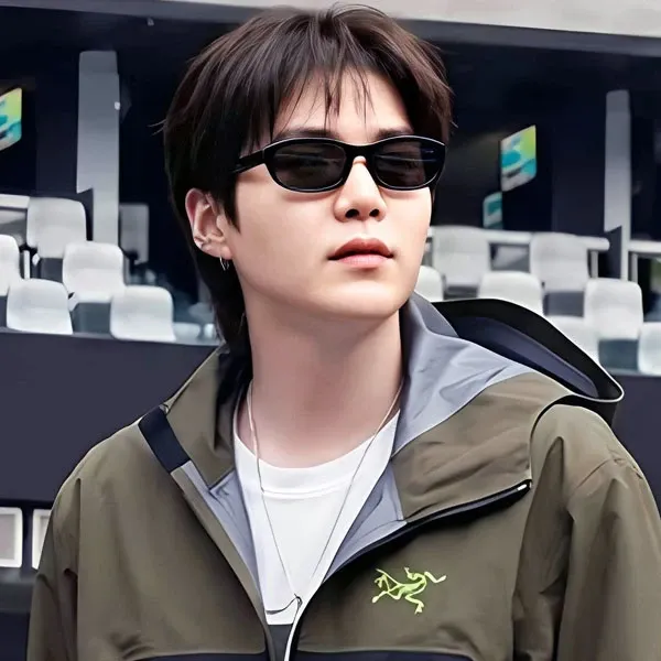 Recent activity shot of SUGA (BTS)