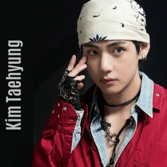 Recent activity shot of V (BTS)