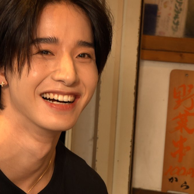 Behind-the-scenes cut of Sato Keigo (JO1)