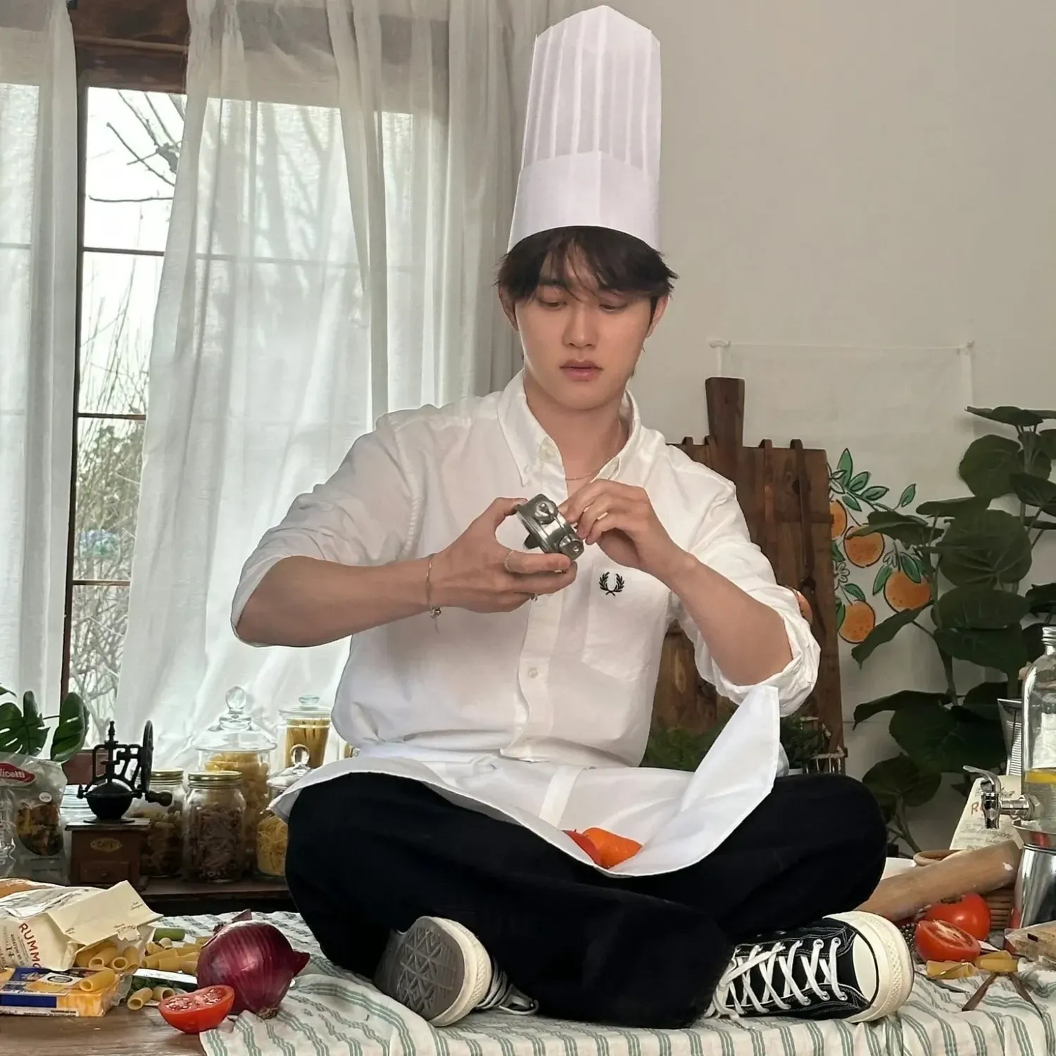 디오 (EXO)의 비하인드 컷