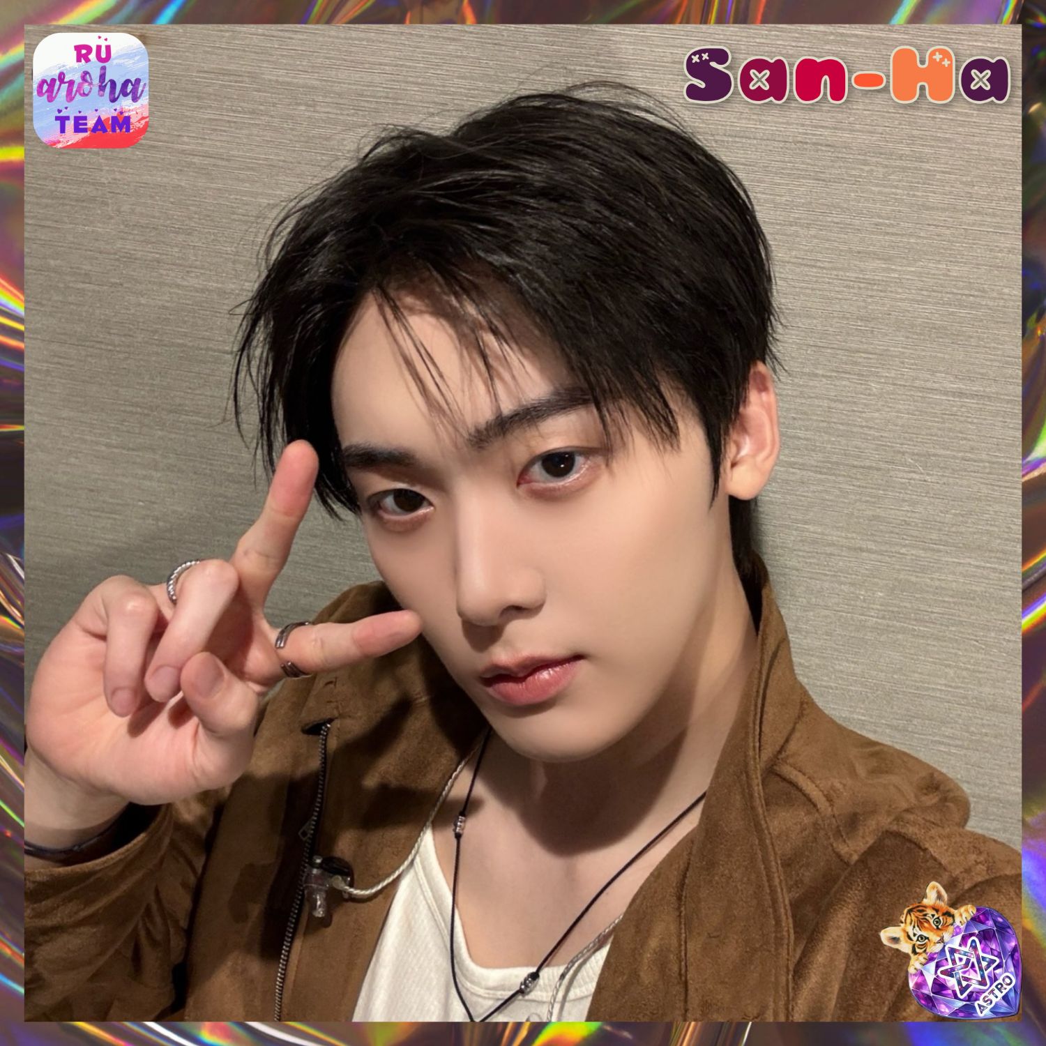 A moment captured by Sanha (ASTRO)'s fan