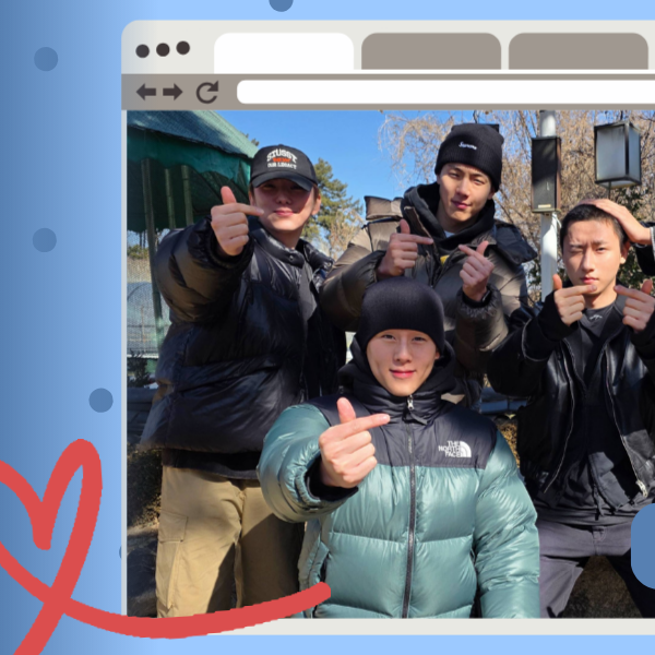 A moment captured by Joohoney (MONSTA X)'s fan