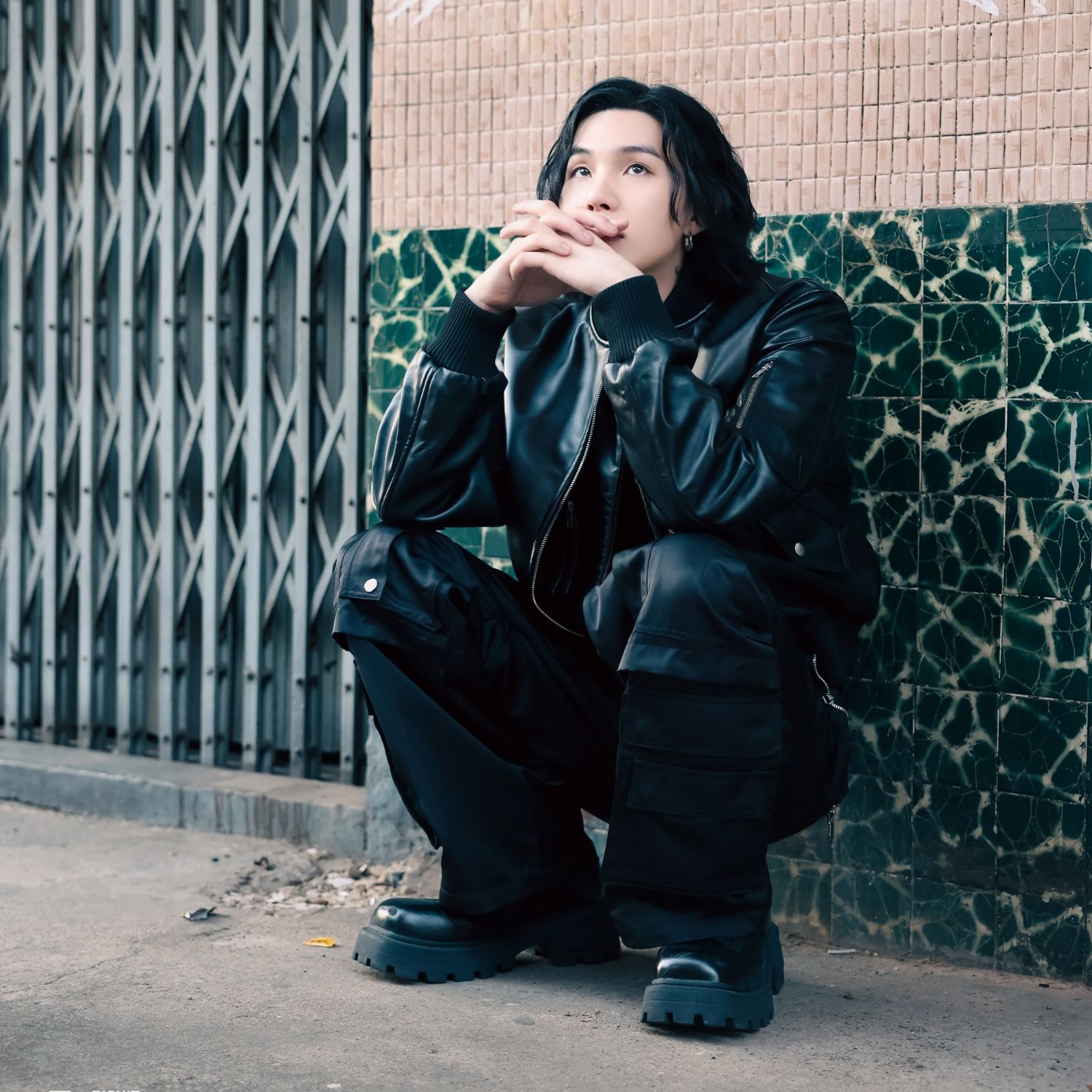 A moment captured by SUGA (BTS)'s fan