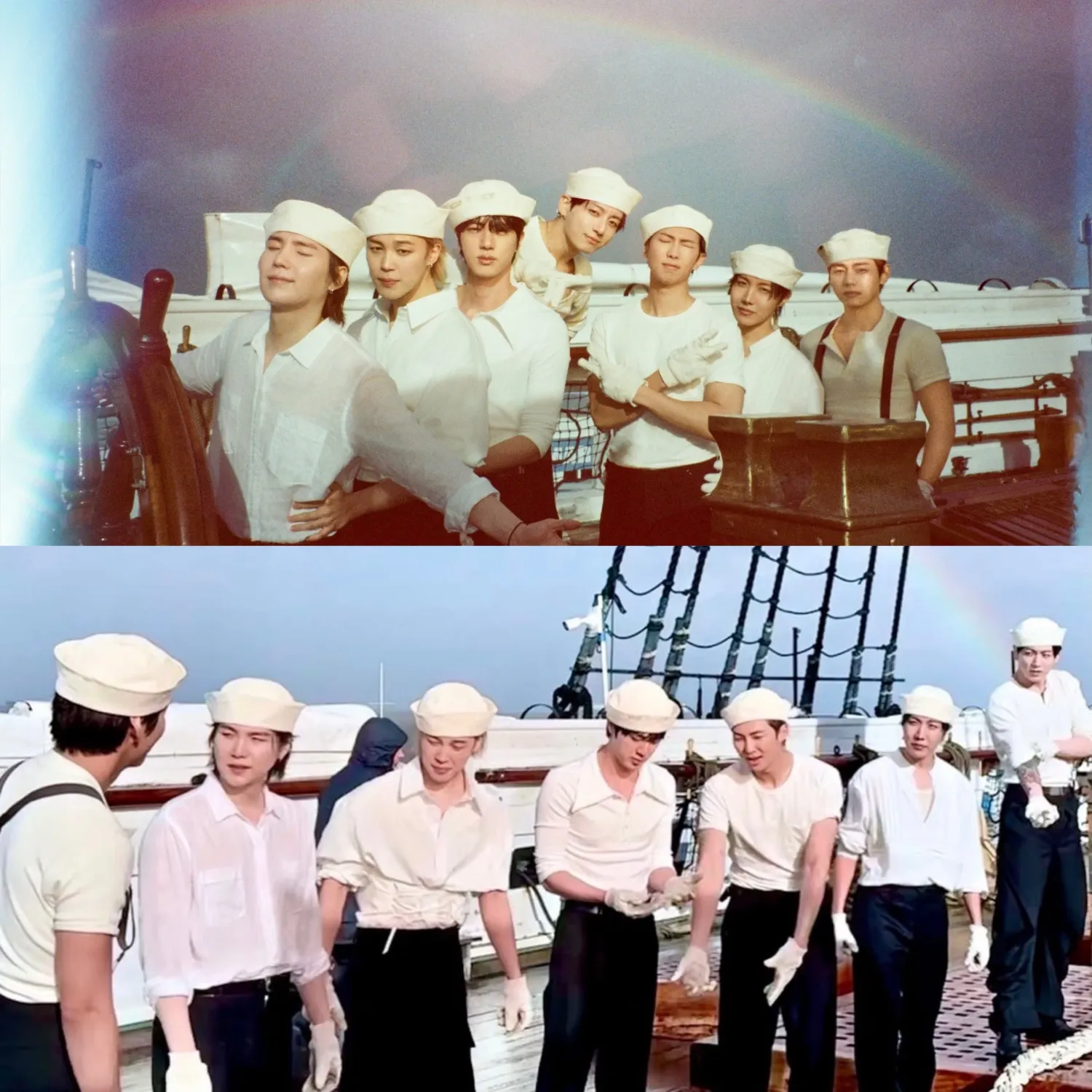 防彈少年團的幕後花絮