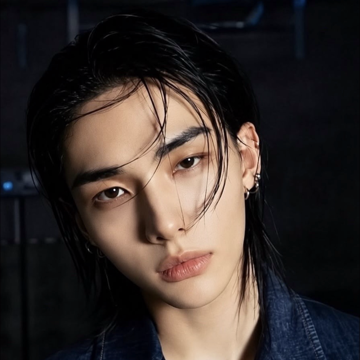 A moment captured by Hyunjin (Stray Kids)'s fan