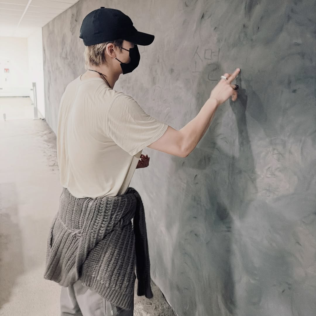 RM (防弹少年团)的幕后花絮