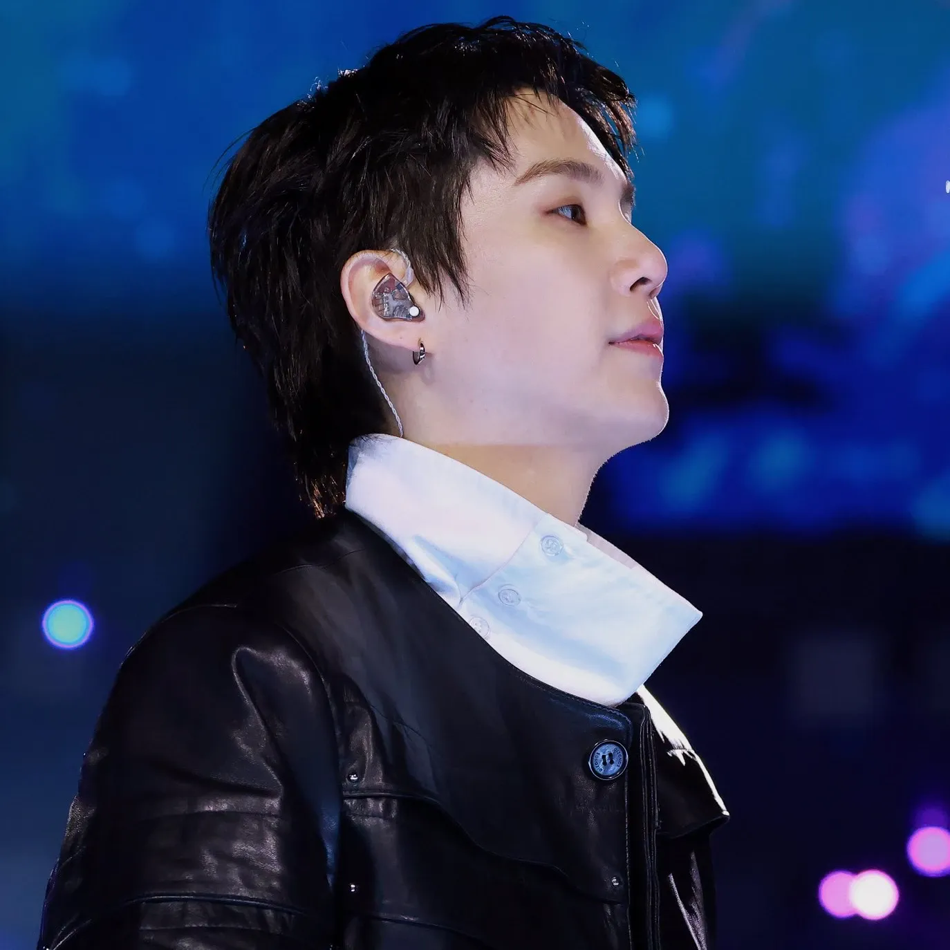 A moment captured by SUGA (BTS)'s fan