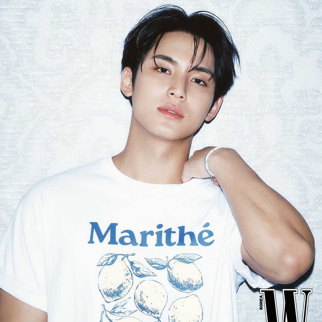A moment captured by Mingyu (SEVENTEEN)'s fan