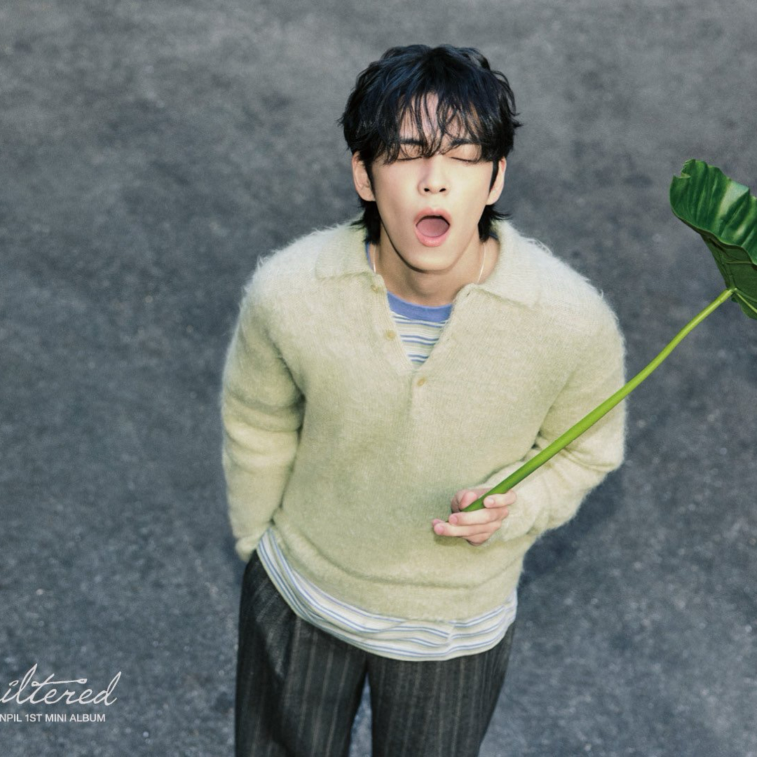 Recent activity shot of Wonpil (DAY6)