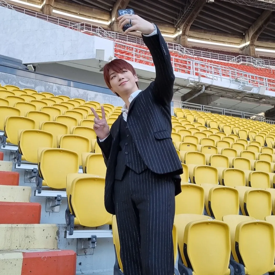 Momen yang diabadikan oleh penggemar Kang Daniel