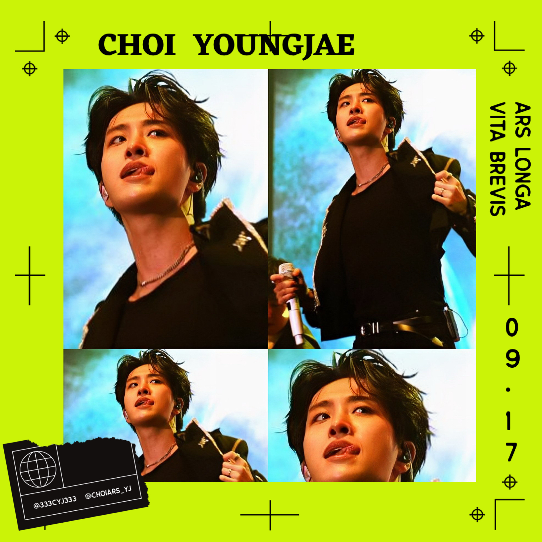 A moment captured by Youngjae (GOT7)'s fan