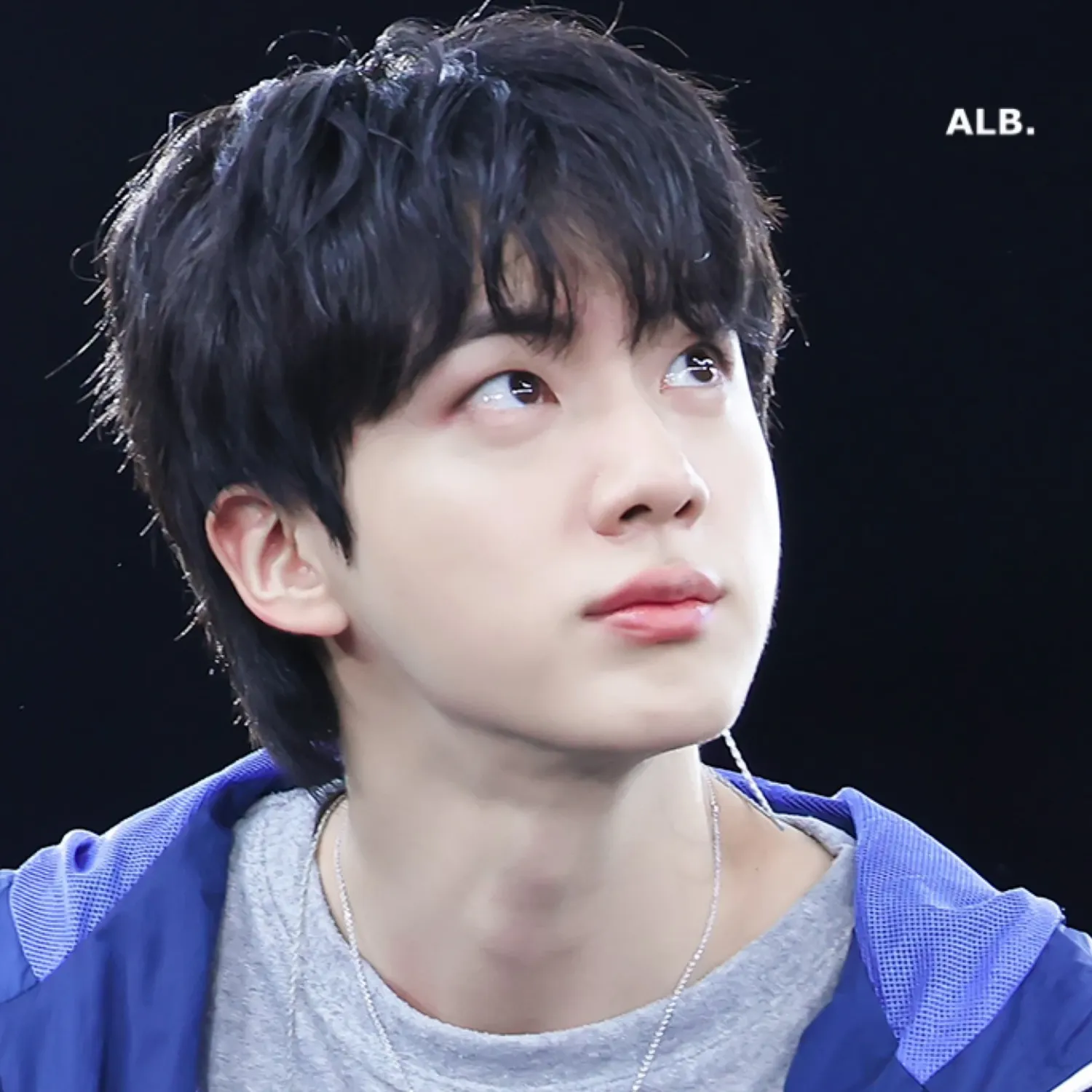Recent activity shot of Jin (BTS)