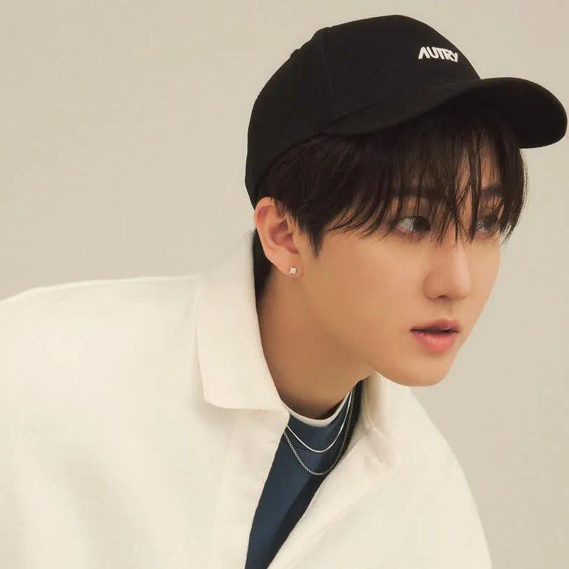 A moment captured by Stray Kids's fan