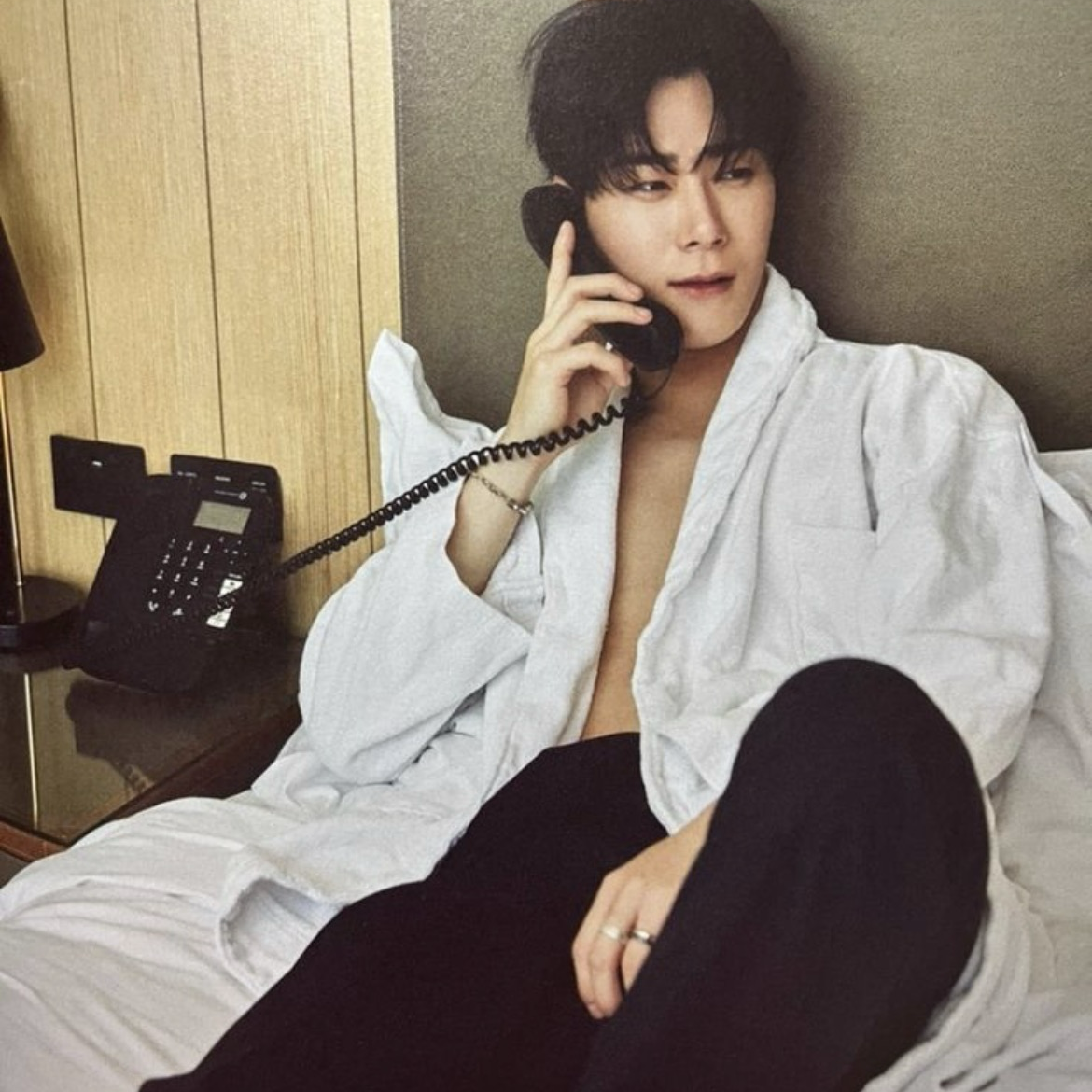 Recent activity shot of Moonbin (ASTRO)