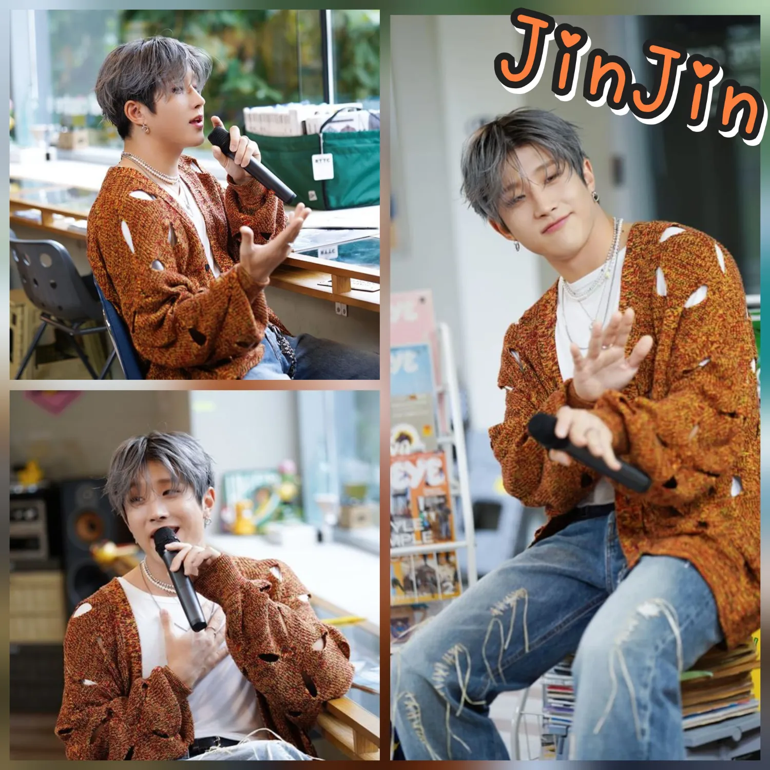 Recent activity shot of Jinjin (ASTRO)