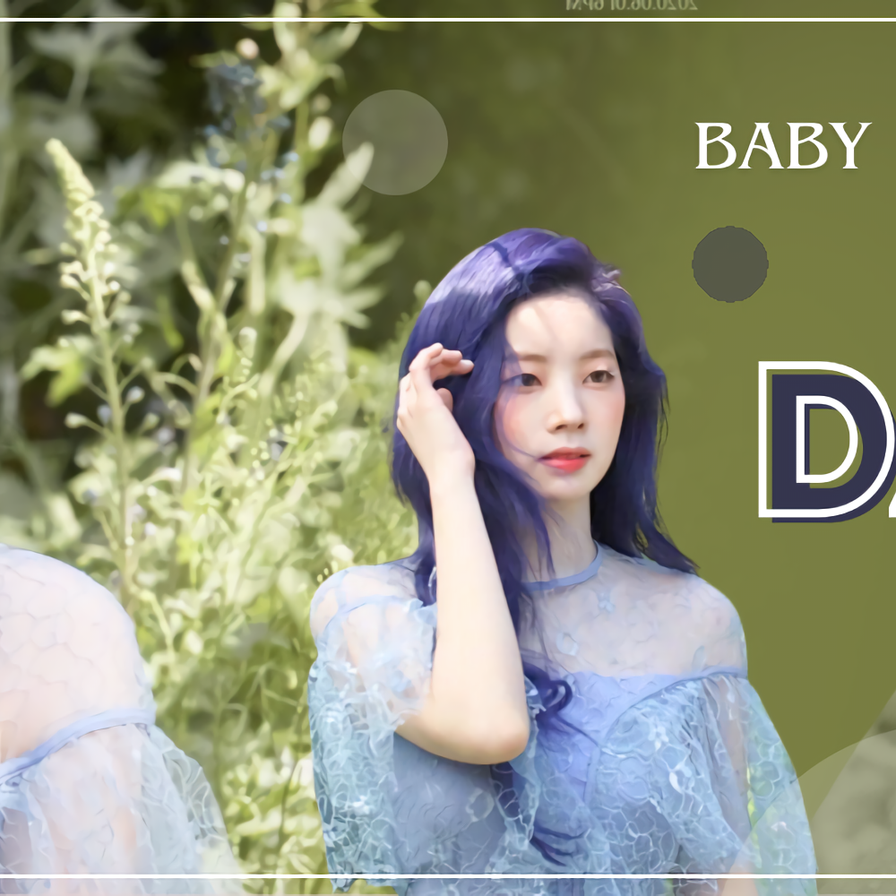 다현 (TWICE)의 비하인드 컷