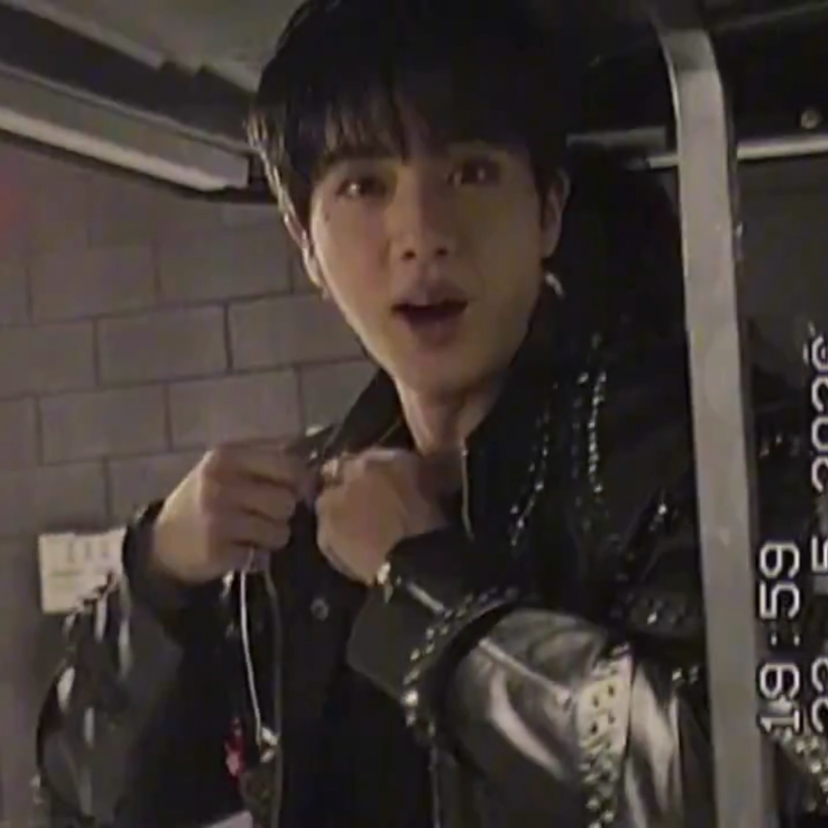 Recent activity shot of Jin (BTS)