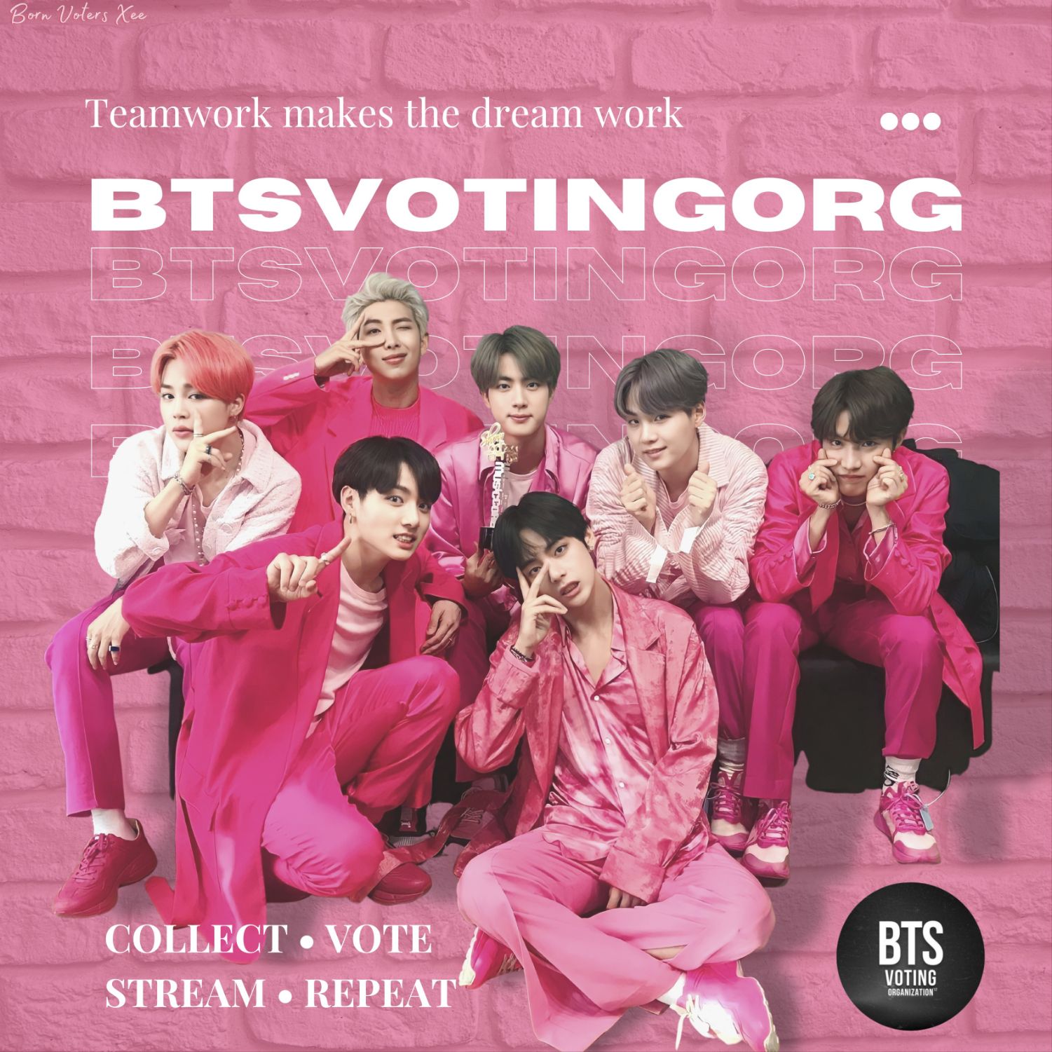 Recent activity shot of BTS