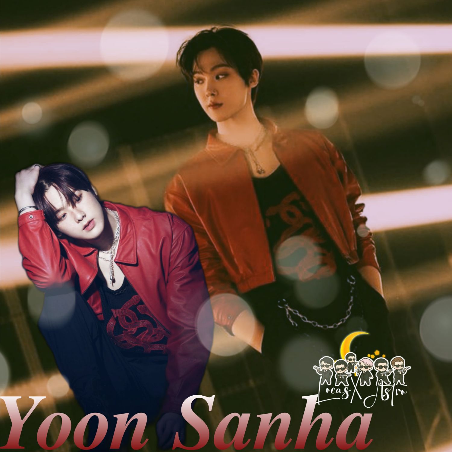 Recent activity shot of Sanha (ASTRO)