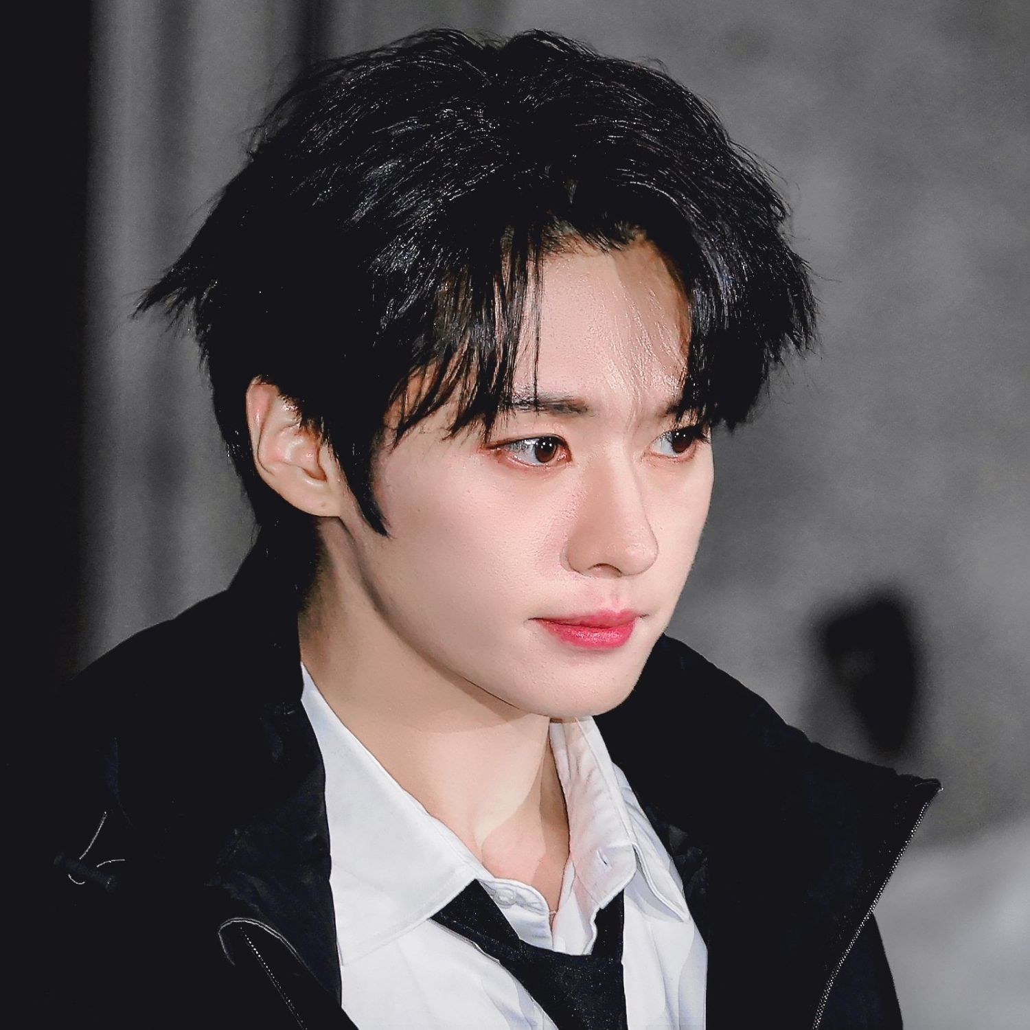 A moment captured by Lee Know (Stray Kids)'s fan