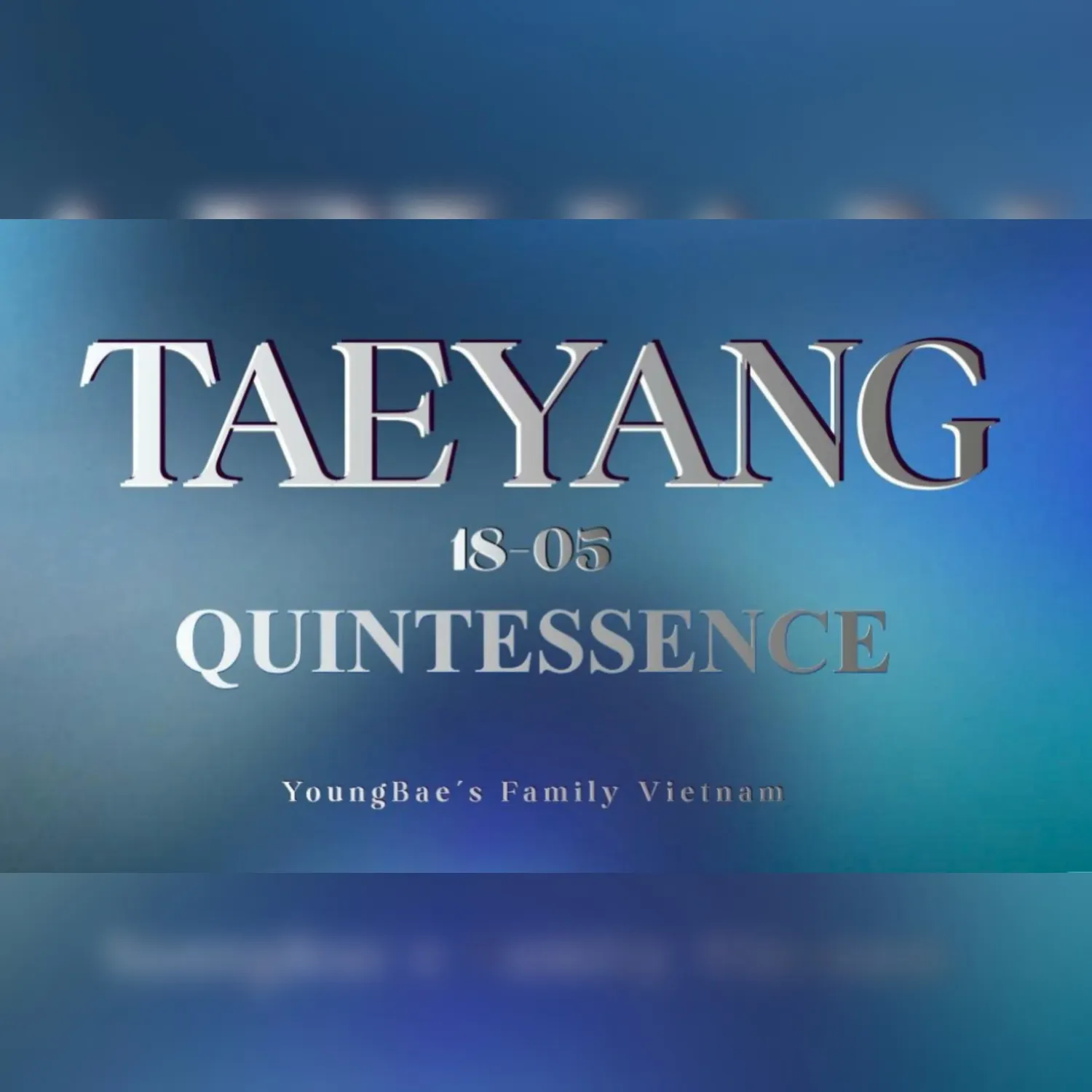 태양 (빅뱅)의 비하인드 컷