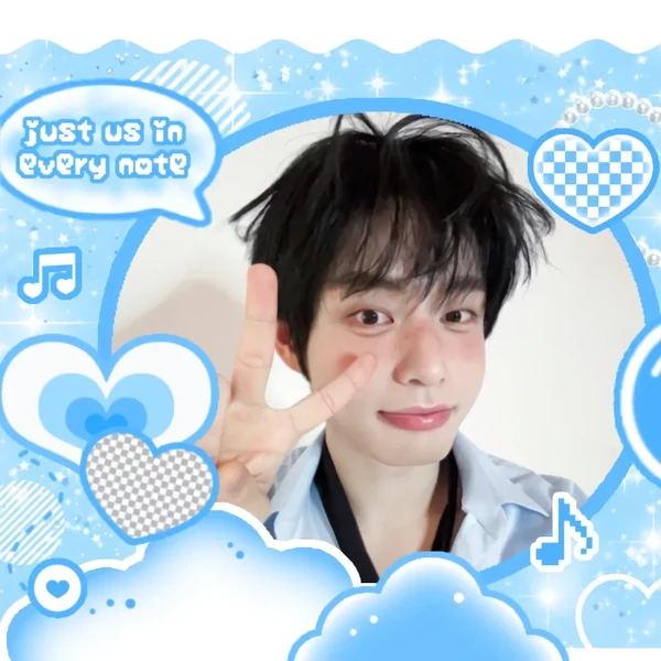 Shining profile picture of Kim Jiwoong (ZEROBASEONE) on today's Choeaedol