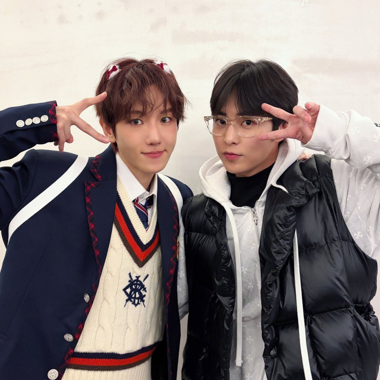 ベクヒョン (EXO)の舞台裏ショット