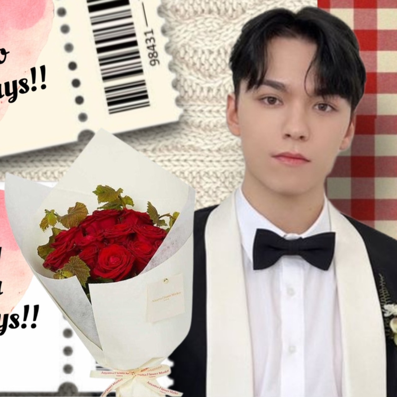 A moment captured by Vernon (SEVENTEEN)'s fan