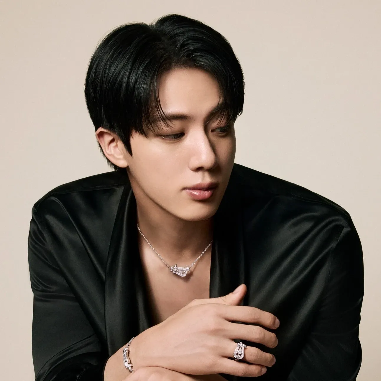 Recent activity shot of Jin (BTS)
