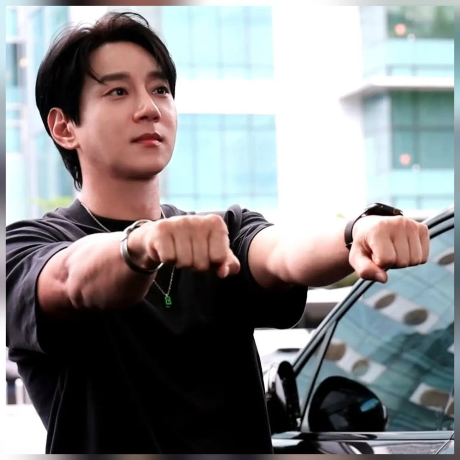 Behind-the-scenes cut of Hwang Chiyeol