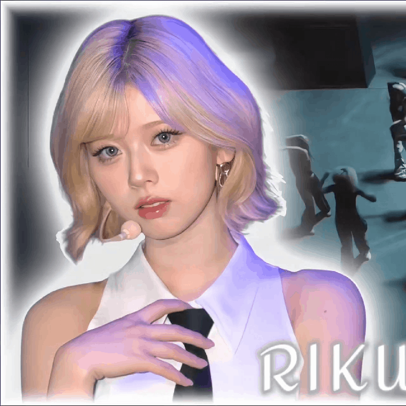 Behind-the-scenes cut of Riku (NiziU)